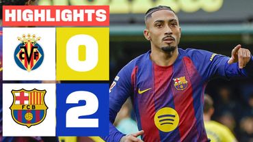 VILLARREAL CF 0 - 2 FC BARCELONA  | HIGHLIGHTS LALIGA EA SPORTS