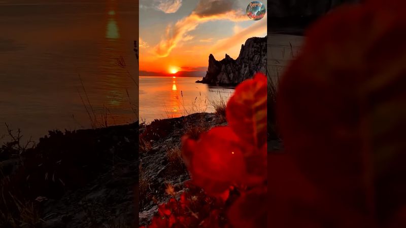 Шикарный закат в Новом Свете. Закаты в Крыму. Республика Крым #shorts  #путешествия  #дорогикавказа