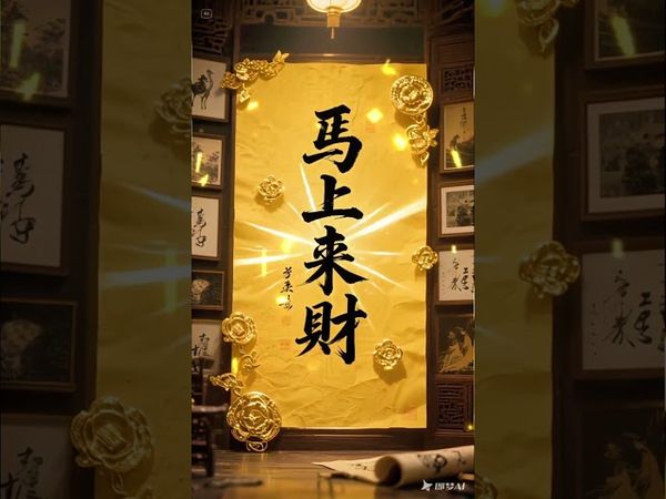 《馬上來財》接了！轉發！功德無量！#正能量 #國學文化 #道家文化 #民間說法 #中華文化 #運勢 #轉運 #發財 #八方來財 #暴富 #聚財 #來財 #手機壁紙 #手機屏保 #壁紙 #文字的力量