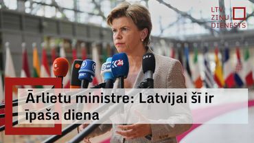 Latvija iegūst vietu ANO Drošības padomē; ārlietu ministres komentārs (ar subtitriem)