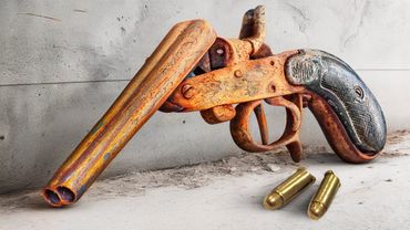 Старинный пистолет Garrucha | Тонкая ручная работа