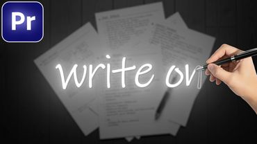 How to Add HANDWRITING ANIMATION in Premiere Pro | WRITE ON Effect