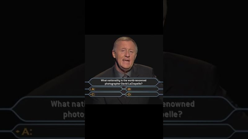 #millionaireshorts - DAVID LACHAPELLE IS NOT FRENCH!!!