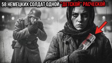 Советская партизанка убила 58 немцев одной расческой, без шума и единого выстрела