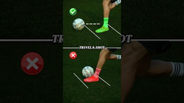 Learn How to Kick TRIVELA SHOT ⚽️.#football #footballskills #soccer #trivela #shorts