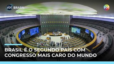 Brasil é o 2º país do mundo que mais gasta com Congresso; orçamento chega a R$ 18 bi | #SBTBrasil