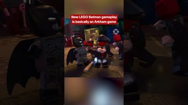 The combat in the new LEGO Batman game is basically an Arkham game! #gamescom2025 #batman #lego #dc