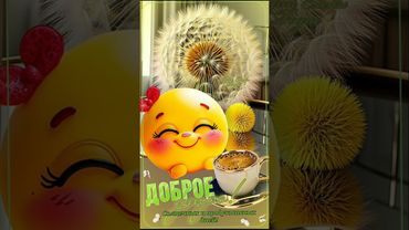 🌺•С ДОБРЫМ УТРОМ •Пусть утро начнется с прекрасного настроения •#shorts
