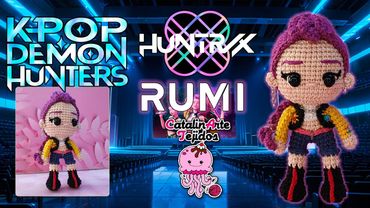Rumi Kpop Demon Hunters Amigurumi | CatalinArte Tejidos