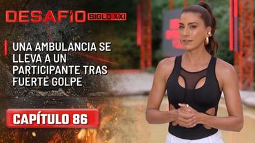 Una ambulancia se lleva a un participante tras fuerte golpe - Capítulo 86 | Desafío del Siglo