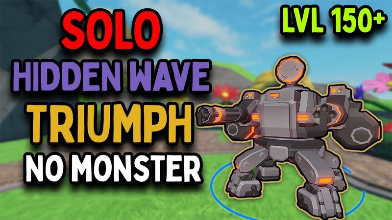 Solo Hidden Wave NST* Triumph Without Monster | TDS Tower Defense Simulator