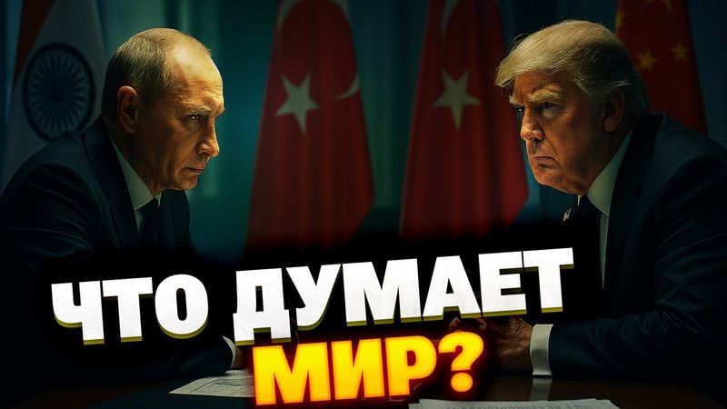 Аляска и переговоры: как Китай, Турция и Индия видят будущее войны?