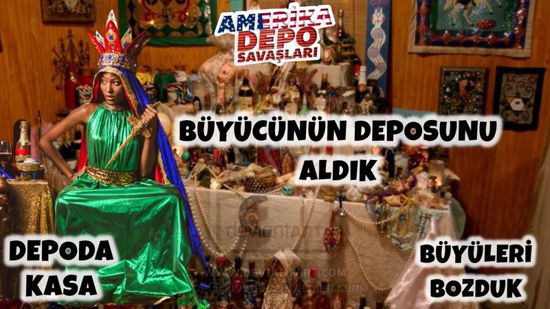 BÜYÜCÜNÜN DEPOSUNU ALDIK