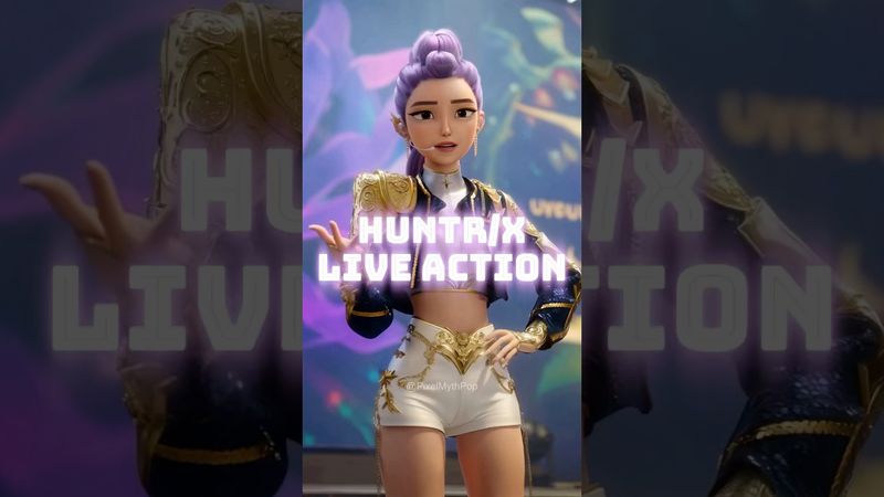 What if K-pop Demon Hunters came to life? #kpopdemonhunters #huntrix #netflix #kpop #golden