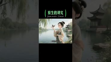 《老祖宗的智慧》放生的讲究！你放对了没？#国学文化#放生 #道家文化 #放生祈福 #正能量 #玄學 #風水 #命理 #放生超度 #道家文化 #放生