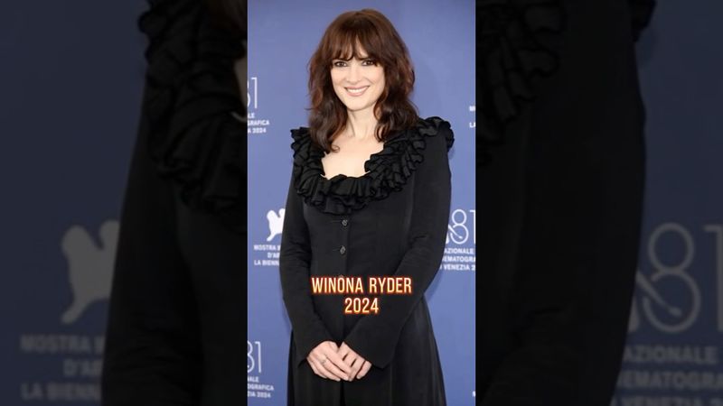 Winona Ryder 1986-2025 Time Passage #winonaryder #star #actor #story #youtubeshorts #shorts #music