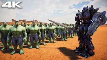 Optimus Prime vs 1000 Every Unit — Ultimate Epic Battle Simulator 2 — UEBS 2
