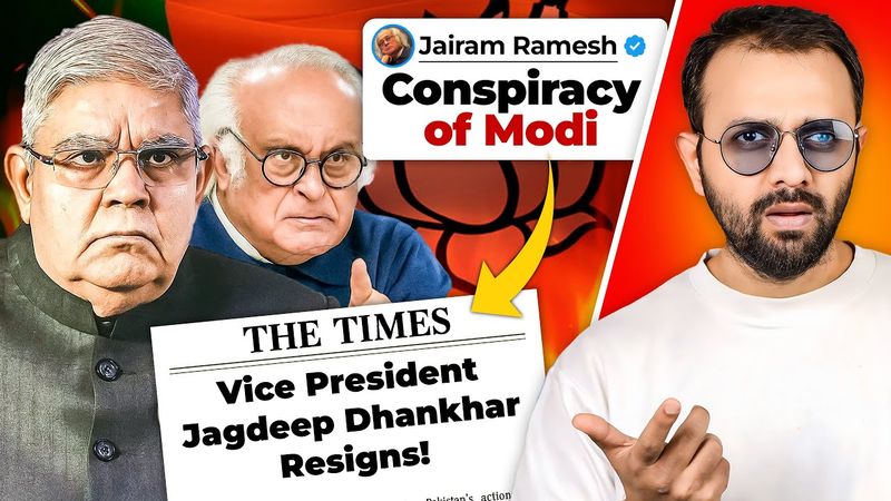 Jairam Ramesh INSANE THEORY Will Break Your Mind! | Real Reason Why VP Resigns?