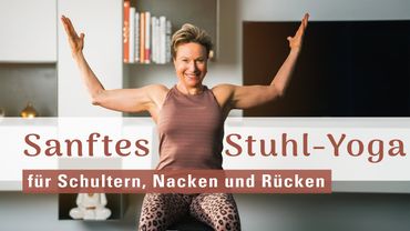 🪑🧘‍♀️ 50+ Stuhlyoga gegen Schmerzen in Schultern, Nacken & Rücken – sanft & hochwirksam
