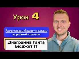 Урок 4. Расчет стоимости IT проекта / Создание проектной диаграммы Ганта в Exel /Project calculation