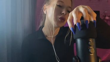 💣ASMR агрессивный скретчинг и пампинг микрофона+жвачка love is | AGGRESSIVE ASMR