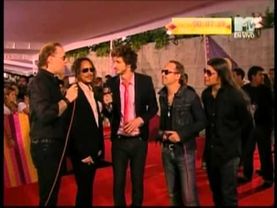 Metallica - Live @ MTV Los Premios, Mexico, 15-10-08 (Metallica @ The Red Carpet)