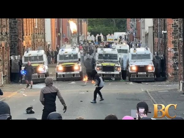 Homes, cars set ablaze in Northern Ireland during protests