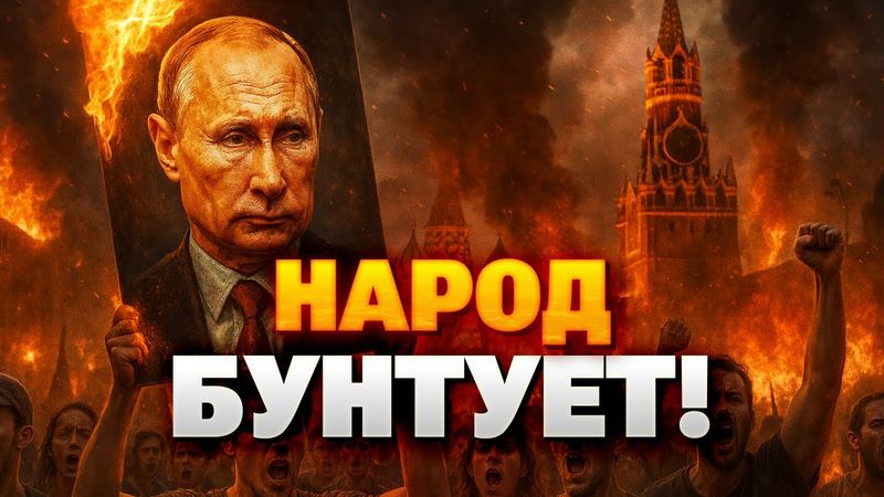 НАРОД БУНТУЕТ! Россия на грани РЕВОЛЮЦИИ: конец власти Путина?