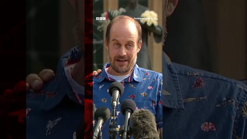 Father of Minneapolis shooting victim pays tribute to his son. #Minneapolis #BBCNews