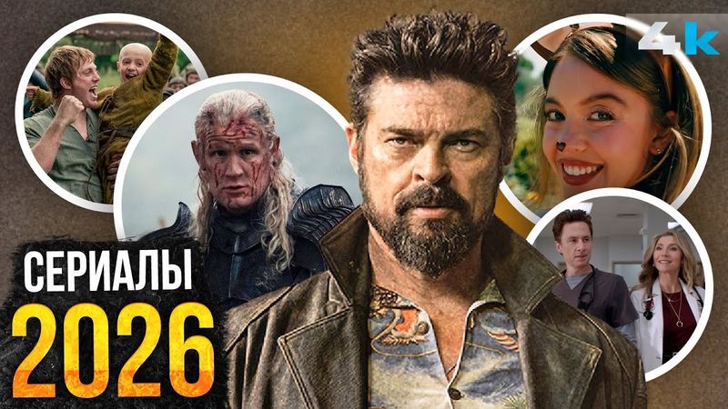 Сериалы 2026 года, которые нельзя пропустить. Расписание будущих шедевров!