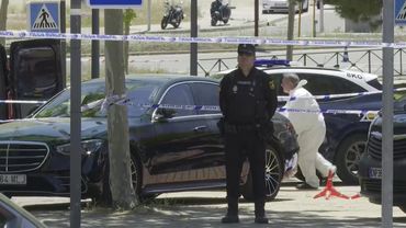 Police on the scene after pro-Russia ex-Ukraine MP shot dead near Madrid | AFP