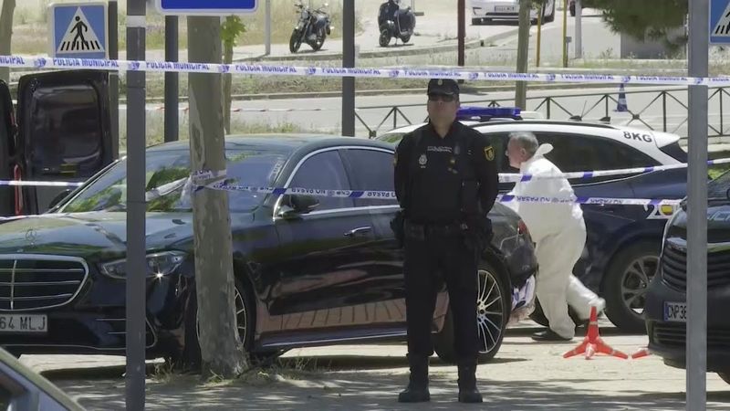 Police on the scene after pro-Russia ex-Ukraine MP shot dead near Madrid | AFP