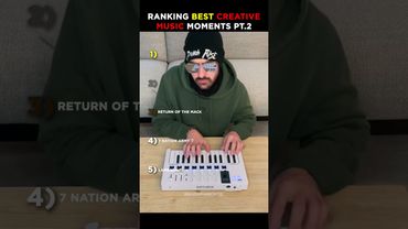 Ranking Best Creative Music Moments Part 2