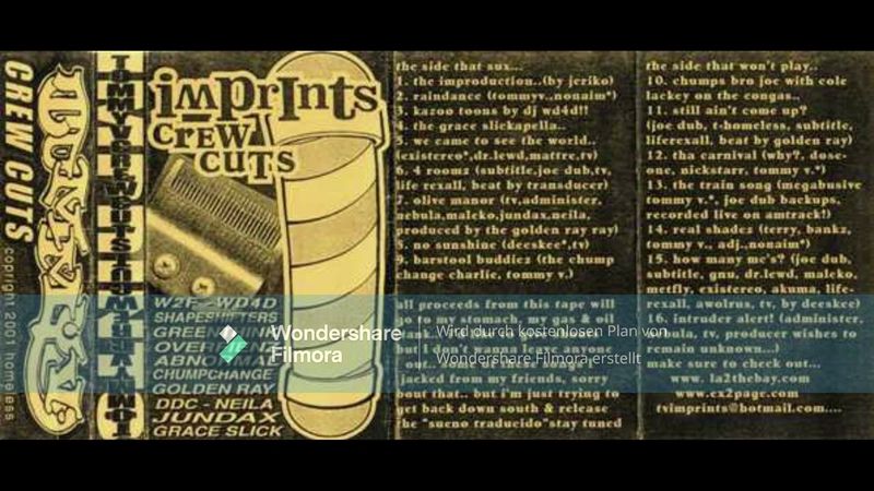 Imprints (Tommy V) – Crew Cuts  (Full Tape 2001)