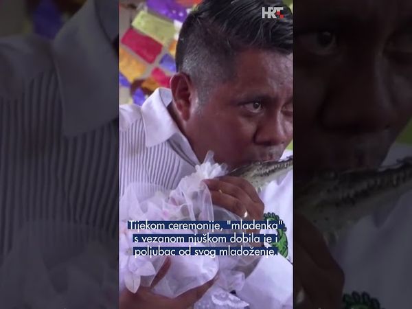 "Mladenka" s vezanom njuškom dobila je i poljubac od svog mladoženje