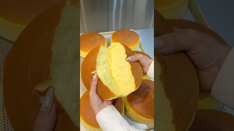 【Fluffy Cheesecake 🧀 】#japanesefood #もぐてれグルメ