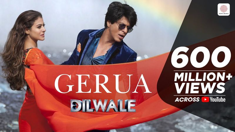 Gerua - Shah Rukh Khan | Kajol | Dilwale | Pritam | Arijit Singh | Antara Mitra
