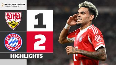 Diaz & Bayern Win First Title Of The Season! | VFB STUTTGART - FC BAYERN | Highlights | Supercup 25
