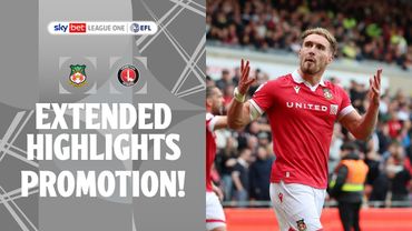 PROMOTION! | Wrexham v Charlton Athletic extended highlights