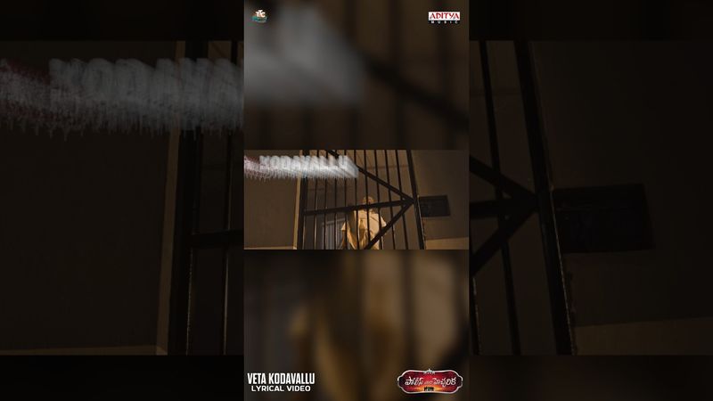 #VetaKodavallu Song #PoliceVariHeccharika Movie #Shorts