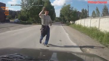 Последствия столкновения с пешеходами из Зомбилэнда.