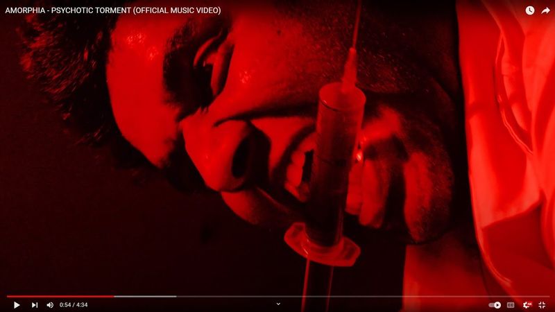 AMORPHIA - PSYCHOTIC TORMENT (OFFICIAL MUSIC VIDEO)