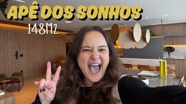 Tour Apê dos Sonhos - 148m2 - Sofisticado e Atemporal