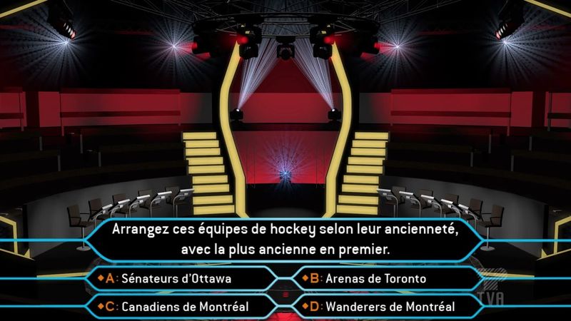 QVEM (QVGDM fictif québécois) - Question de rapidité