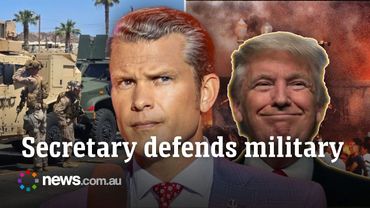 Defence Secretary defends LA troop deployment as 'lawful and constitutional'