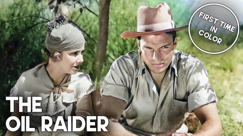 The Oil Raider | Buster Crabbe | Classic Film