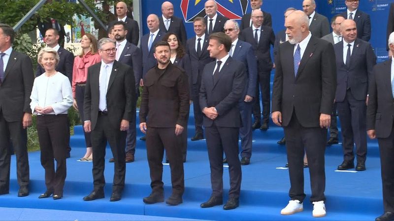 Leaders gather for European Political Community meeting in Albania | AFP