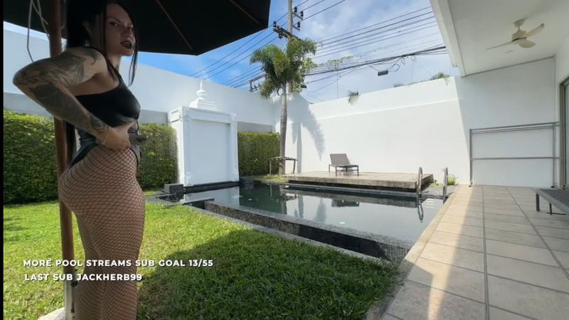 🔴LIVE💀GOTH💀GIRL💀BIGGEST💀NATURAL💀