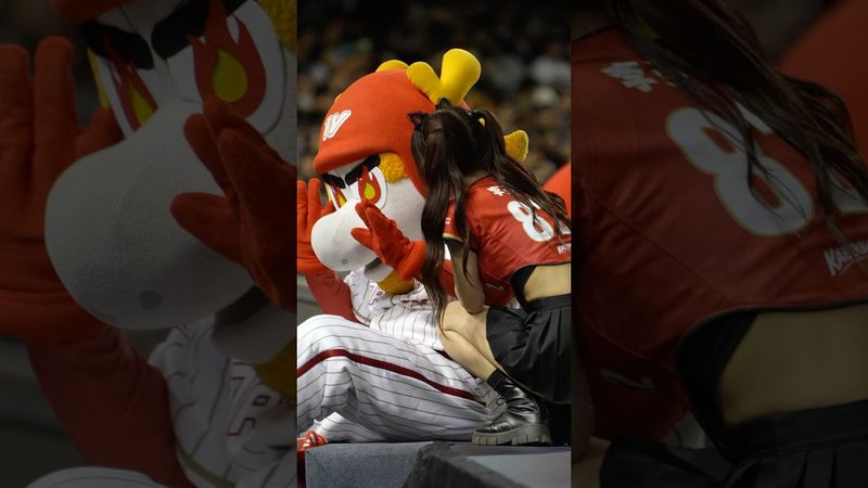 多慧到了明星賽依舊不放過威弟 肯定是真愛吧🤣@lee_dahye #李多慧 #이다혜 #cheerleader #fancam #明星賽 #中職明星賽