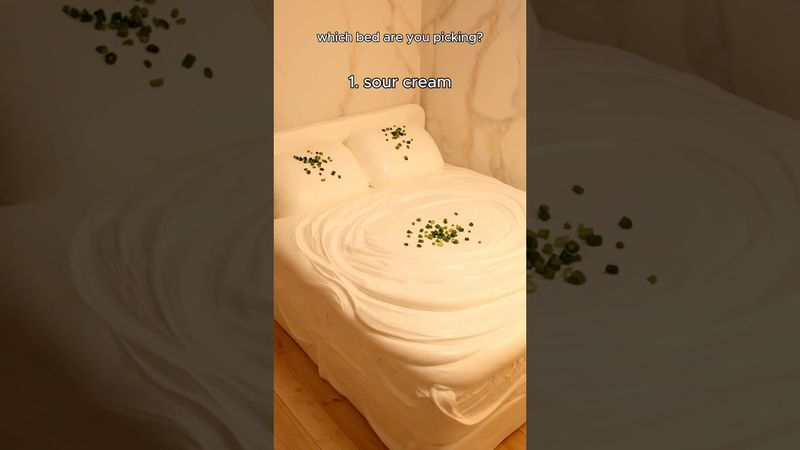 Which Bed Would You Sleep In? 🍇🍽🍾 AI ASMR